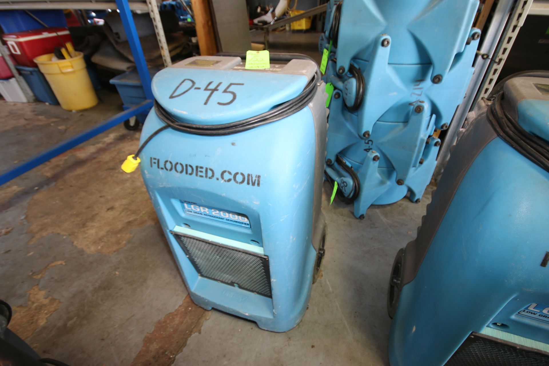 Dri-Eaz Drizair LGR2000 Low Grain Refrigerant Dehumidifiers, Model F232, S/N 04250 & S/N N/A ( - Image 2 of 2