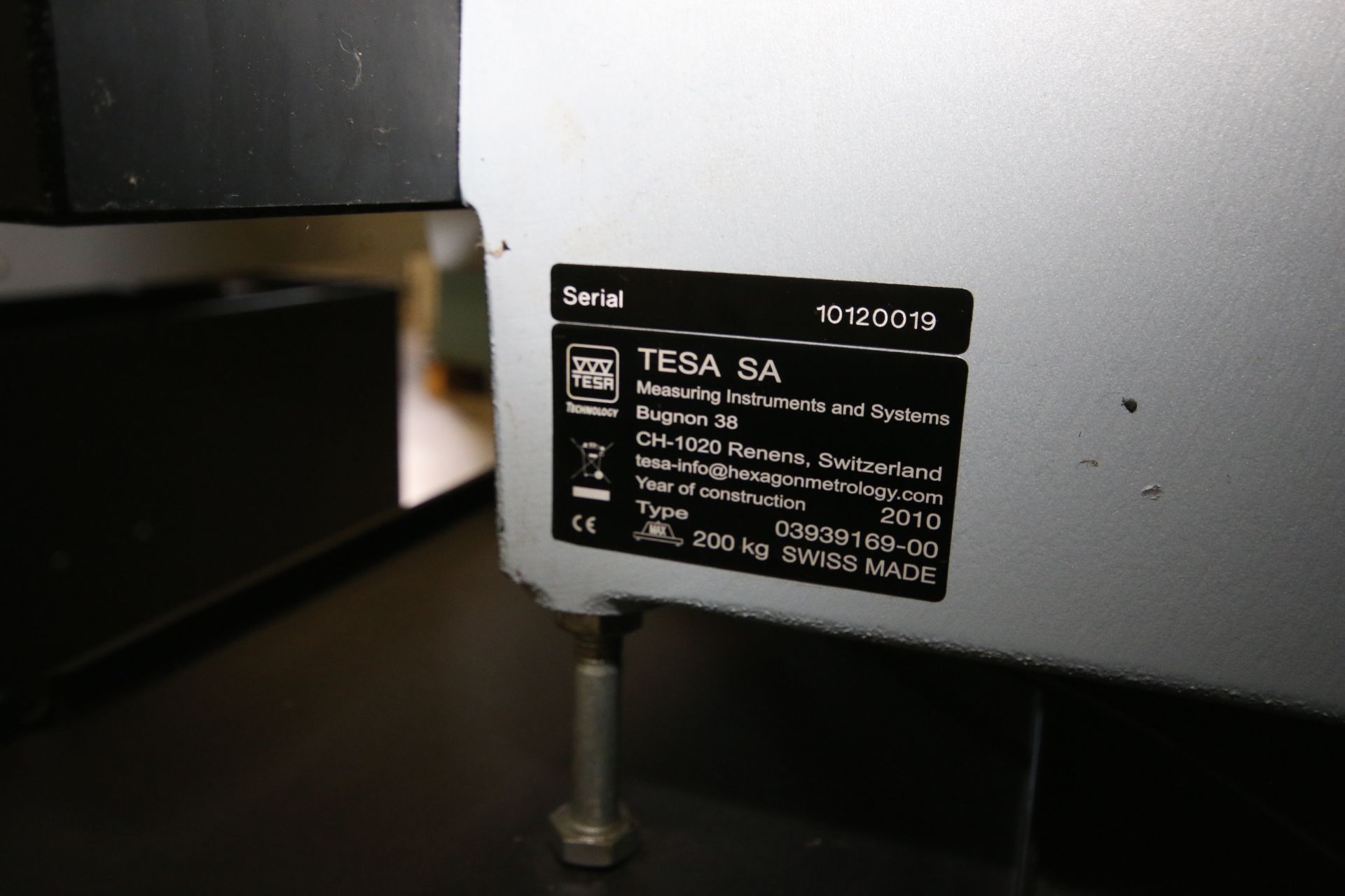 Tesa Reflex 3D Recorder CMM, S/N 10120019 with 22 x 30 Granite Plate, 3 Axis Joystick and Touchpad - Image 7 of 7