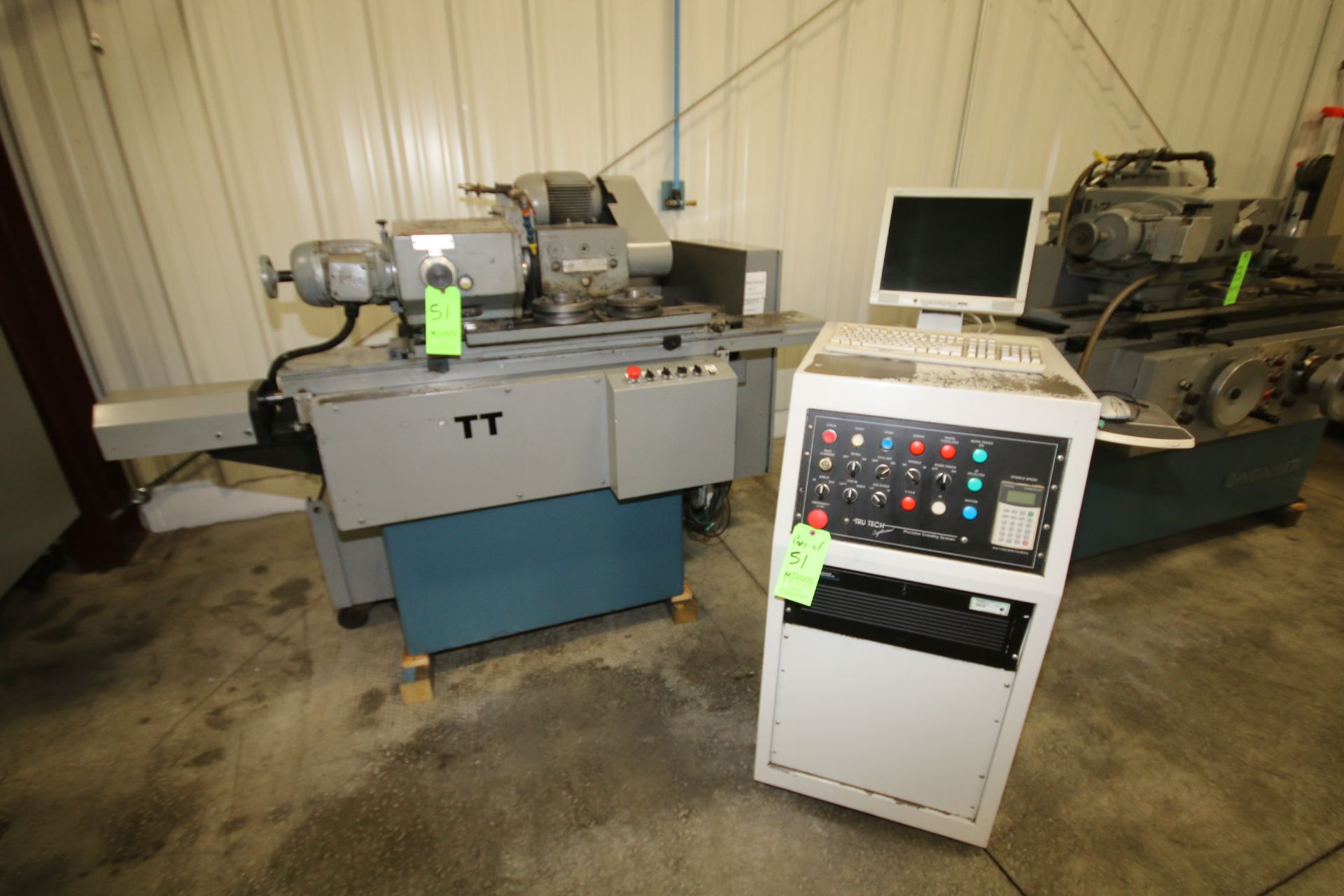 2007 R-Series OD Grinder with Conversion to CNC by Tru Tech Systems, Model OD-10x20, S/N TTS-8089,
