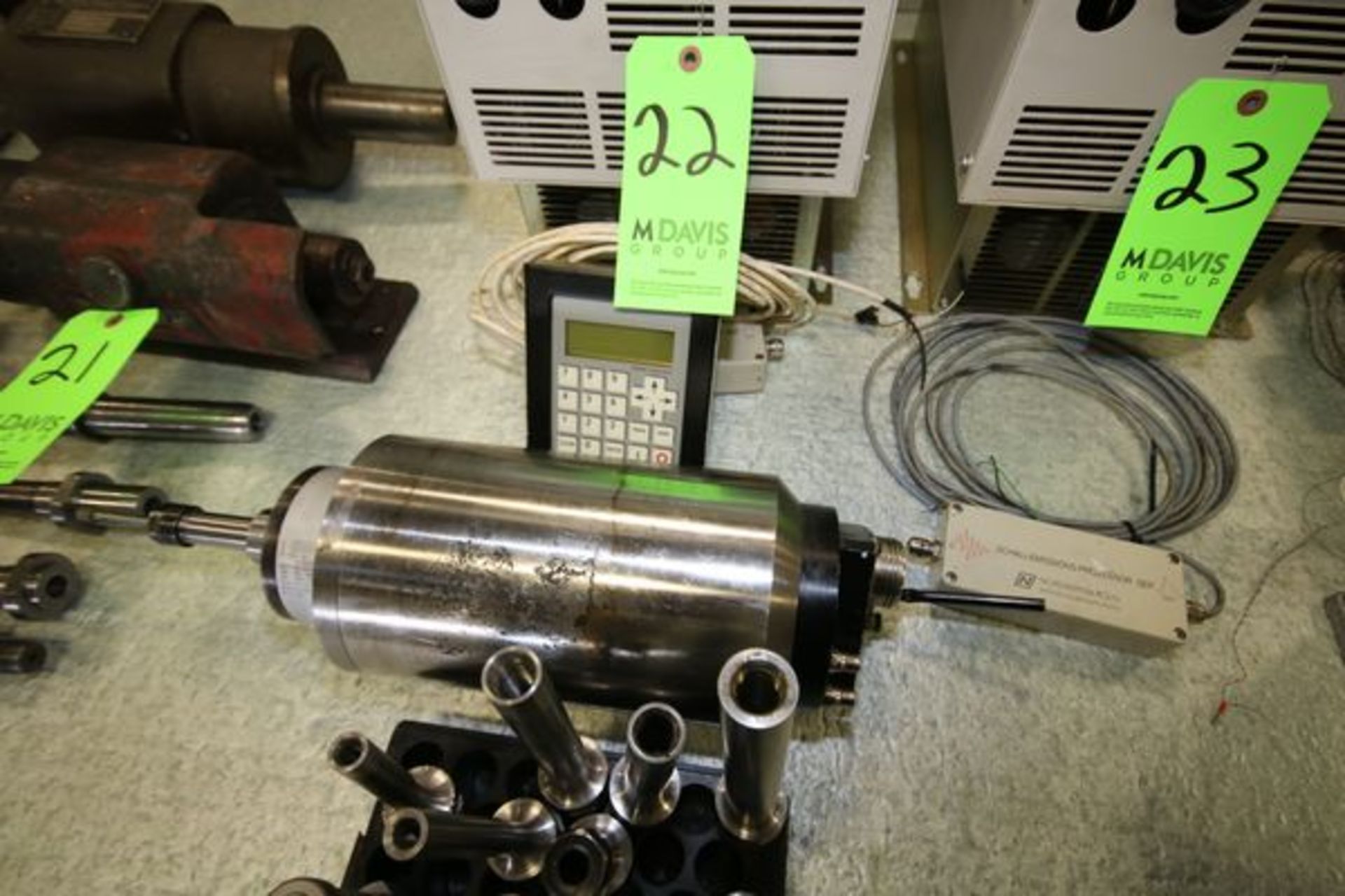 Nordmann Motor Drive, Control Panel, Model 50173-0, GMN Spindle, HSX150-42000/11 R800398 and Various - Image 3 of 4