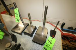 (4) Assorted Indicator Stands