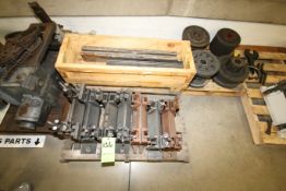 Spare Centerless Parts for Cincinnati #2 Work Rests and Blades (1 lot)