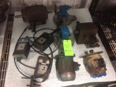 Assorted Cincinnati R-Series Grinder Machine Parts including Motor and Controls