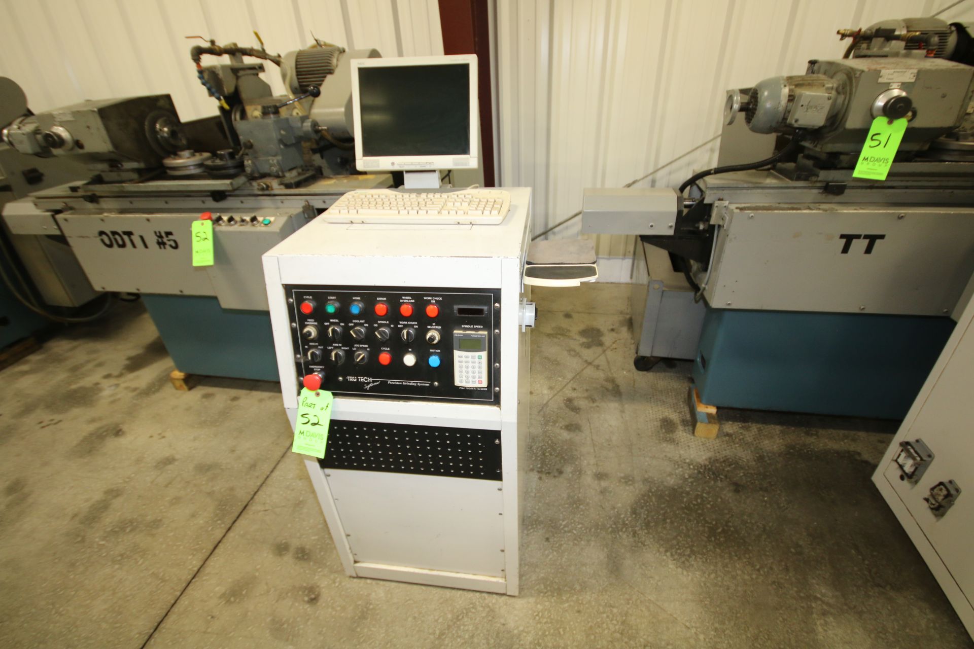 2002 R-Series OD Grinder with Conversion to CNC by Tru Tech Systems, Model OD-10x20, S/N TTS-8019, - Image 8 of 11