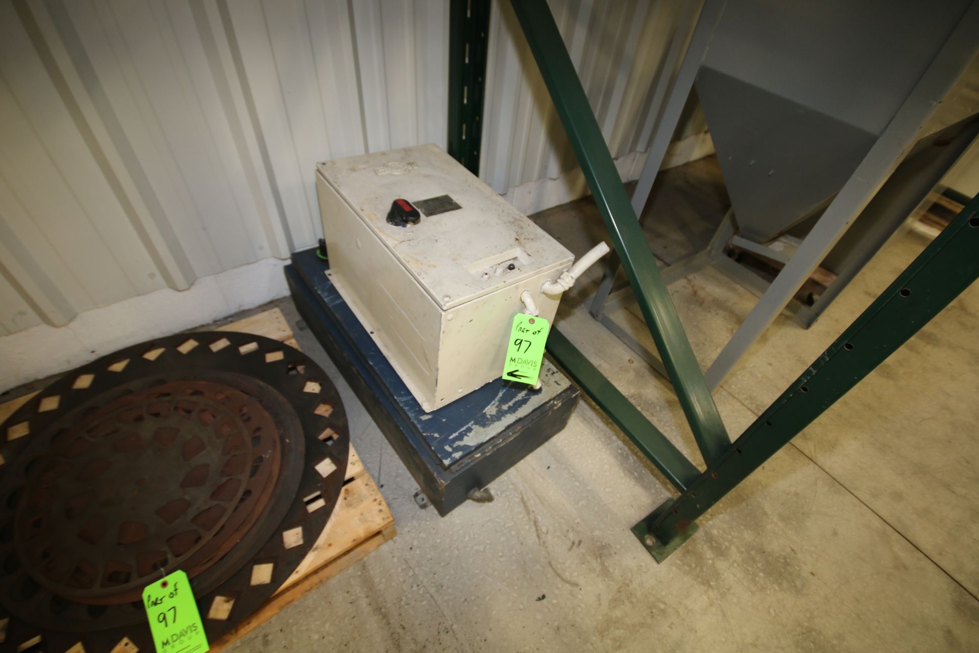 Assorted Miscellaneous Blanchard Parts including: Grinder Plates, Control Boxes, Variable Speed - Image 4 of 4