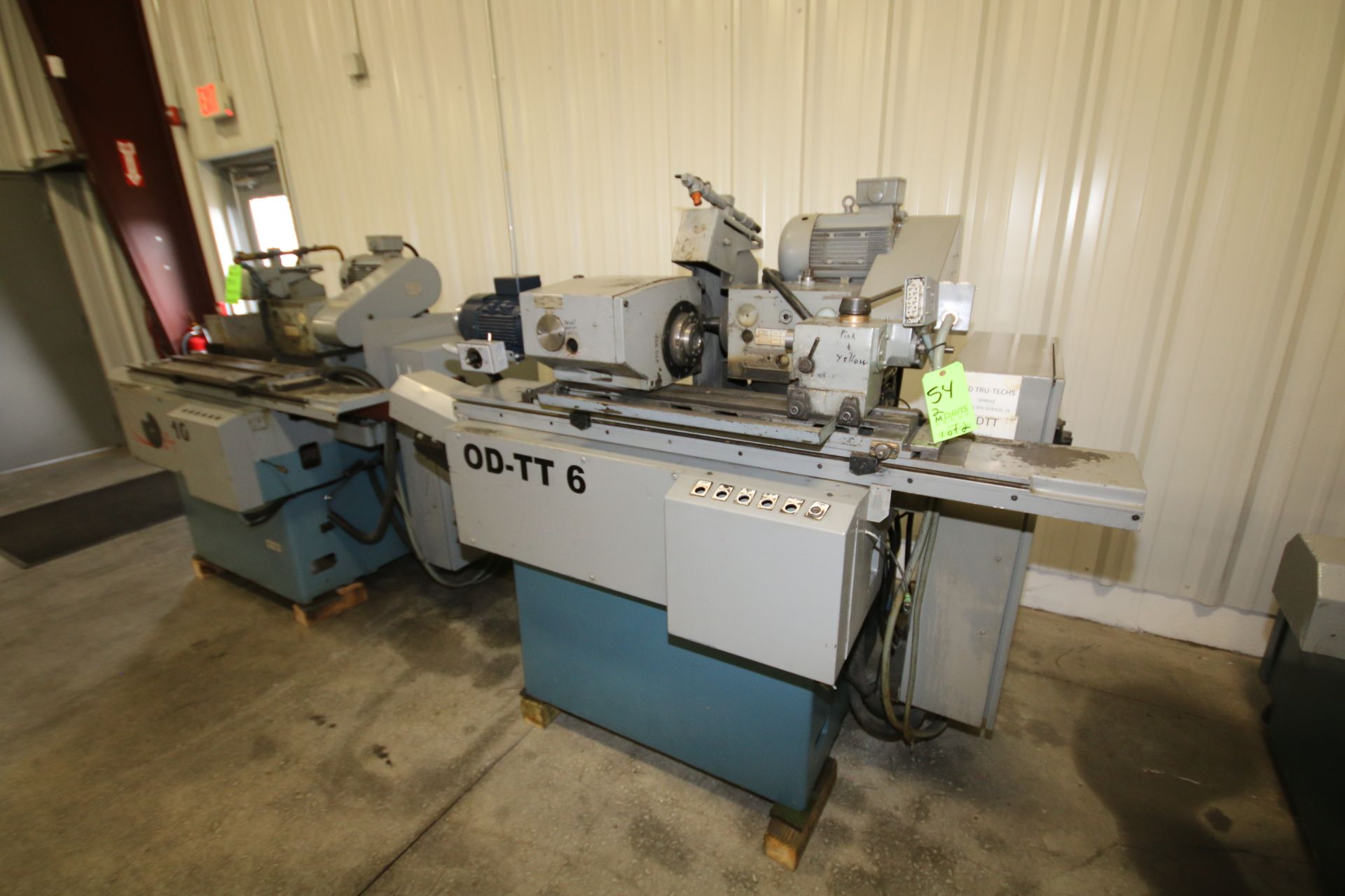 2005 & 2007 R-Series OD Grinders with Conversion to CNC by Tru Tech Systems, Model OD-8-20, S/N