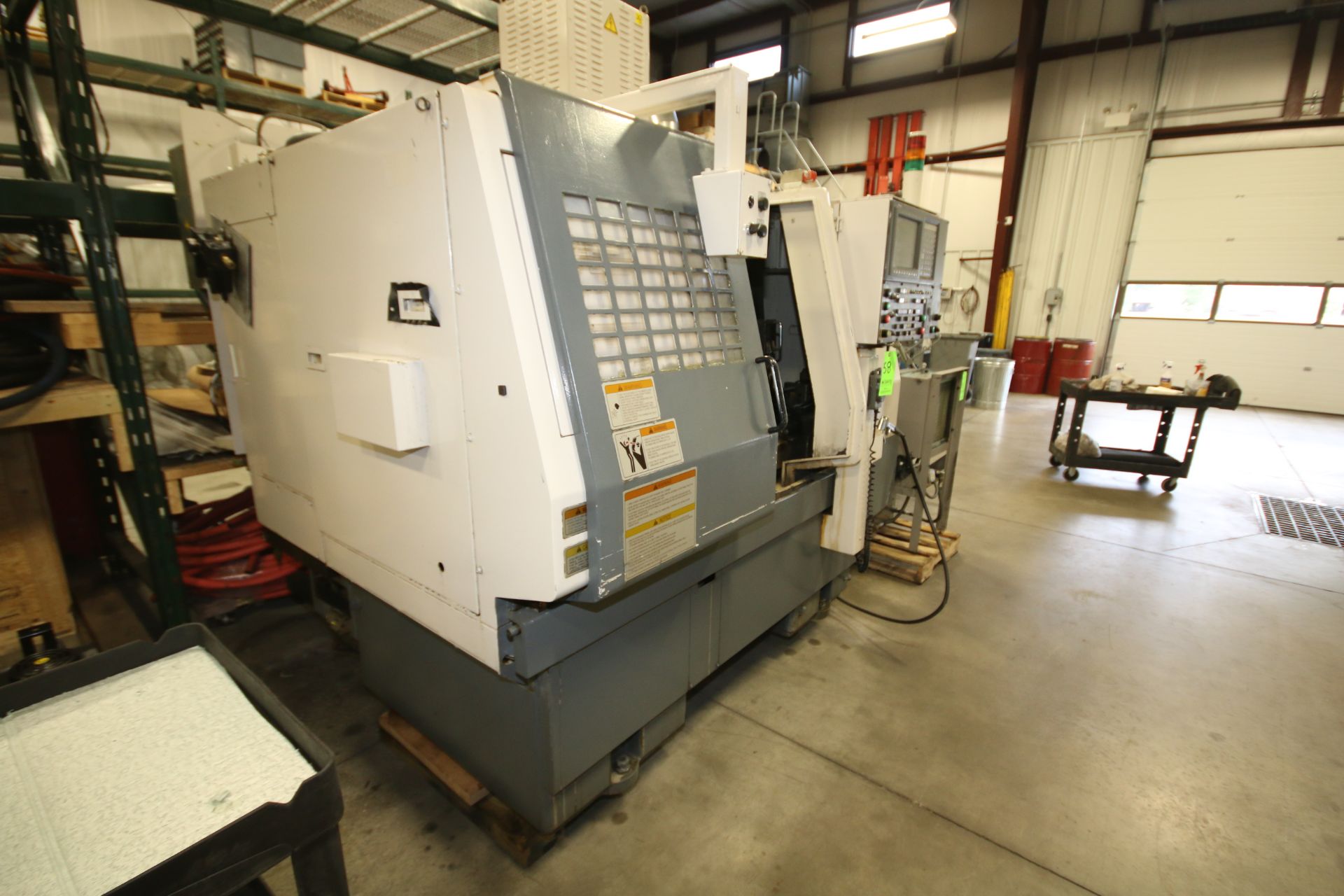 2003 Okuma CNC ID Grinder, Type G1-20, S/N 105014 with Hydraulic System and Touchpad Display/ - Image 3 of 10