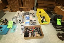 Assorted Electrical including: Leeson Speedmastger VFD's, Mitsubishi Inverters, Switches, Pressure