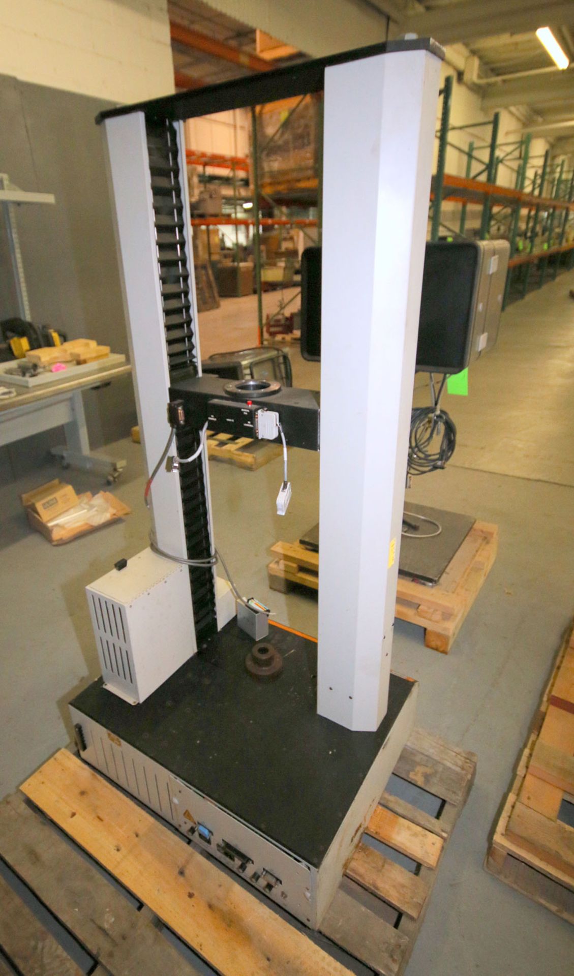 Instron Tensile Compression Tester, S/N 928, 2,000 Tension Load, with Data Recording Computer - Image 2 of 3