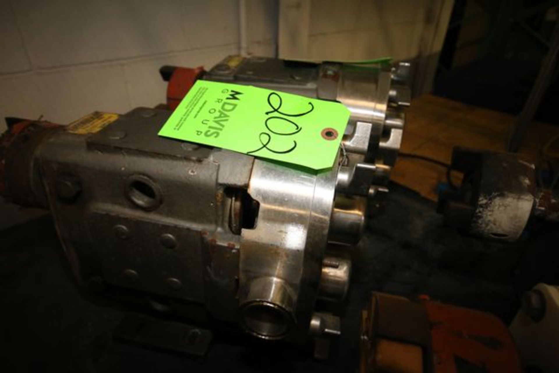 WCB Positive Displacement Pump Heads, M/N 30, S/N 10750SS and 106577, with 1 1/2" Clamp Type S/S - Image 3 of 3