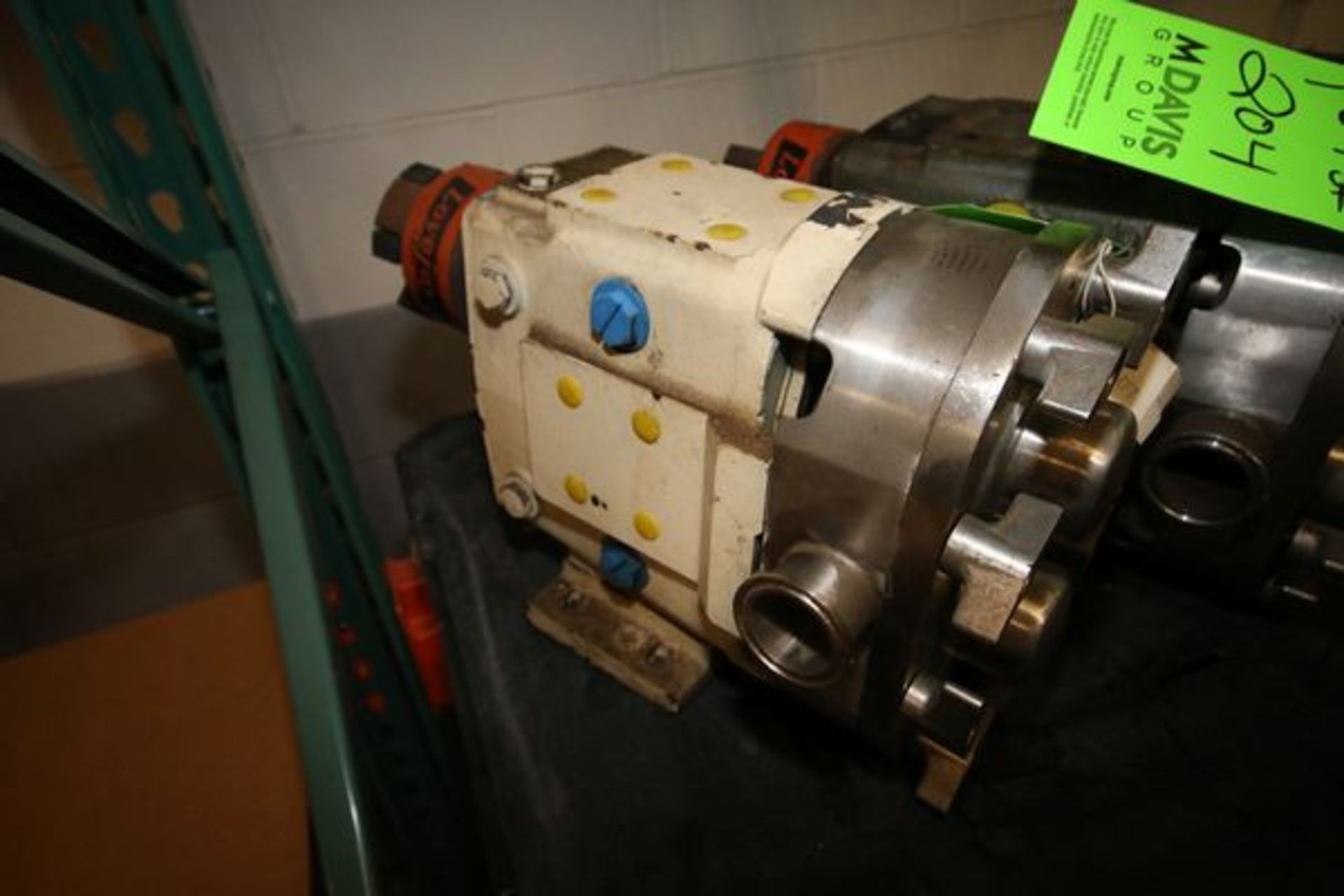 WCB Positive Displacement Pump Heads, M/N 30, S/N 156689and 884165SS, with 1 1/2" Clamp Type S/S - Image 2 of 2