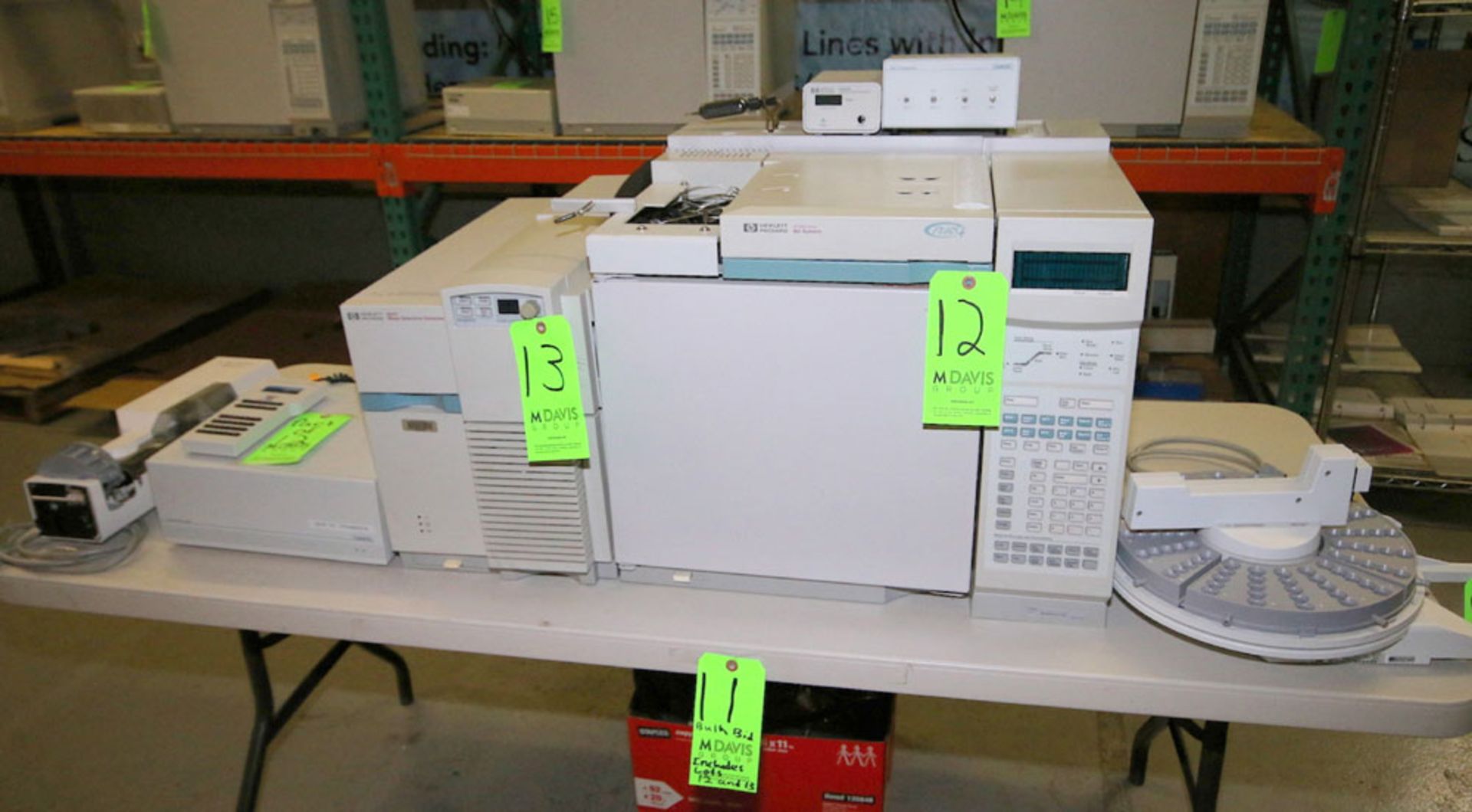 BULK BID: NEW REBUILT HEWLETT PACKARD HP 6890 SERIES GC SYSTEM, M/N G1530A, S/N US00025109, INCLU