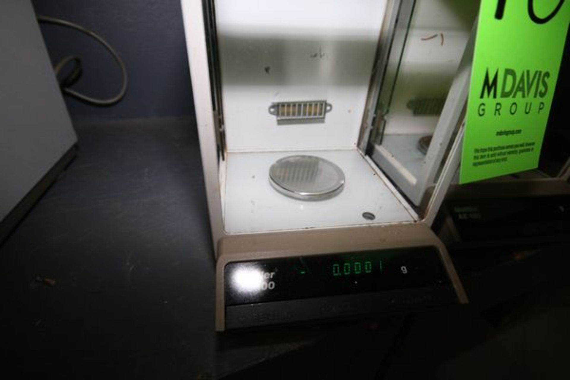 Mettler AE 160 Digital Scales, with Glass Enclosures - Image 2 of 3