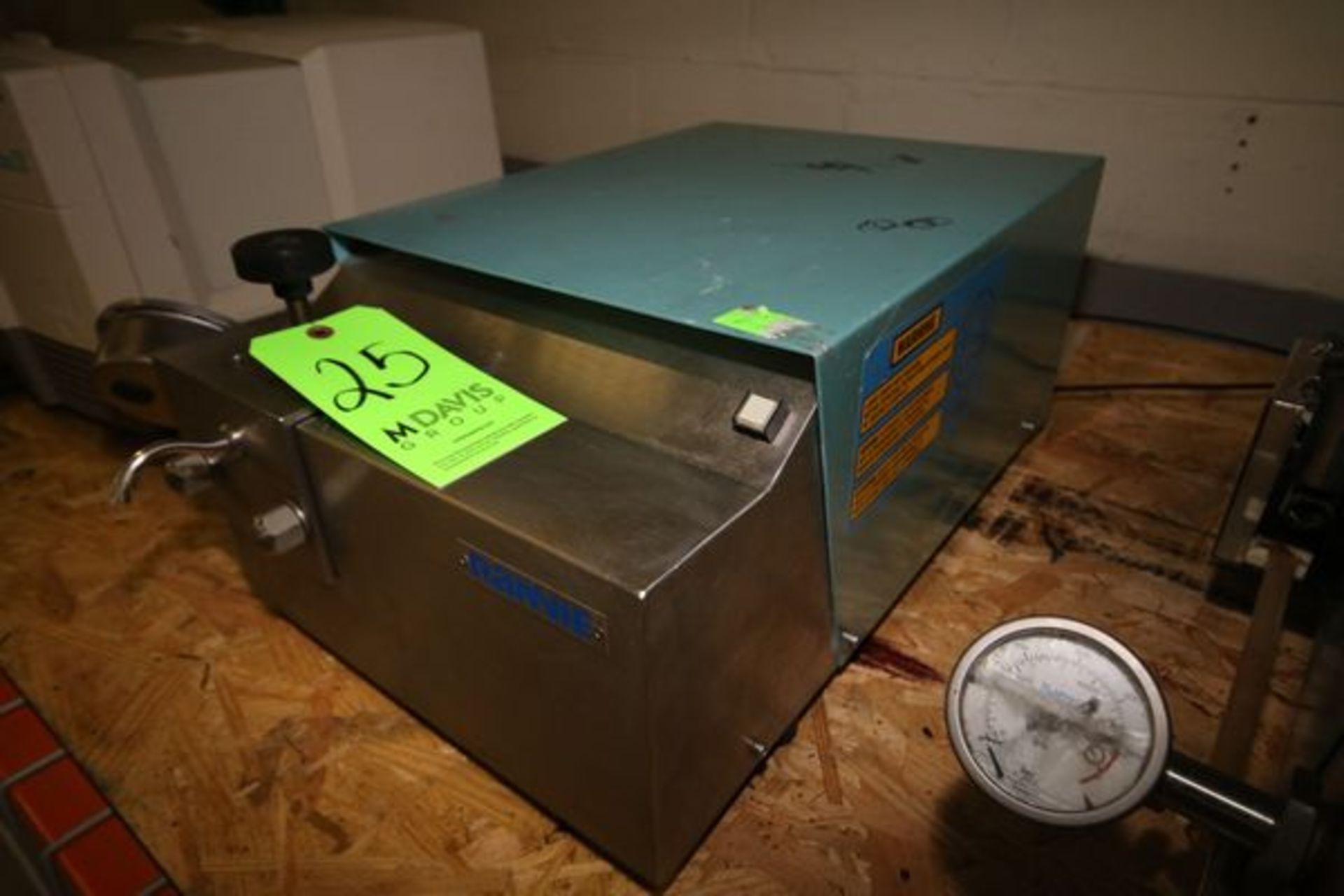 APV Rannie Laboratory Homogenizer, Type 8.80H, S/N 9.97.124 - Image 2 of 3