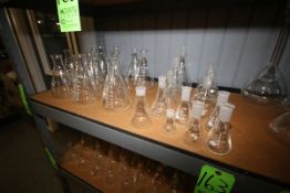 Lot of Assorted Erlenmeyer Flasks, Sizes Range From Aprox. 120 mL- 1000 mL