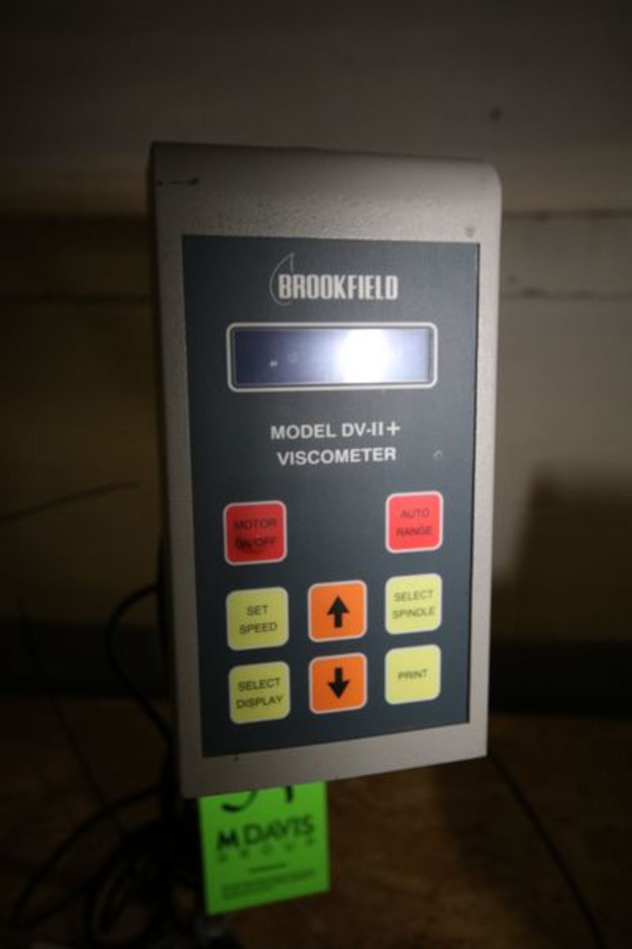 Brookfield Digital Viscometers, M/N DV-II, S/N 30220 - Image 2 of 3