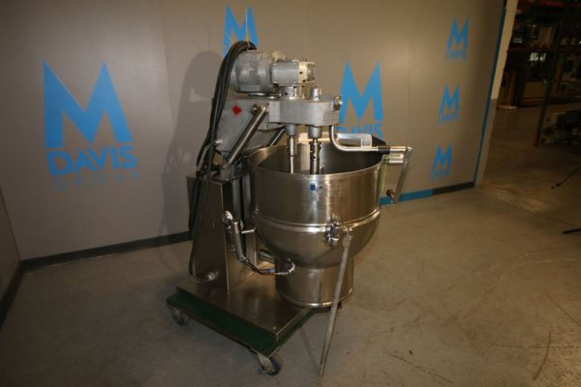 Groen Approx. 40 Gallon Jacketed Tilt Kettle, Model DEE/4-40, S/N 130084, Dual Motion Sweep-Scrape - Image 2 of 6