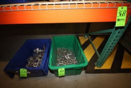 Lot of Assorted S/S Clamps, Clamps Range from 2 1/2 In. - 1 In.
