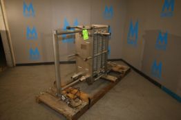 2011 GEA S/S Plate Frame Heat Exchanger, Model VT20 CDL-C-16, S/N 170/23732, A-Max 453 mm, A-Min 486