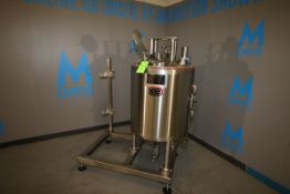 Lee Approx. 90 Gallon Dome-Top Sloped Bottom Jacketed Filtering and Processing Tank, Model 50U7S,