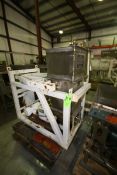 Acrison "Weight Loss Differential" Powder Feeder Mounted on Vibratory Frame, Model 403-800-250-