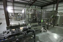 FOGG Rotary 6-Head Filler with 3-Head Screw Capper, Model EASI-63, Complete with Cap Feeder /