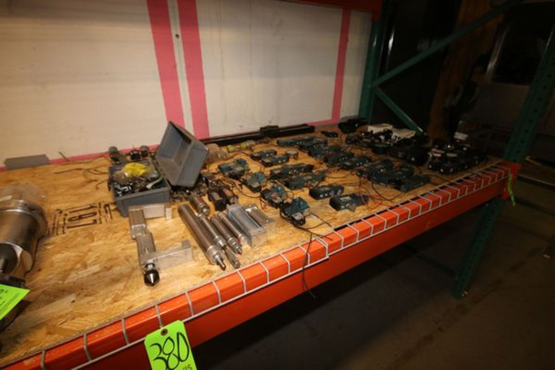 Lot of Assorted Pneumatic Parts, Including Cylinders, Gauges, and Other Parts - Image 2 of 2