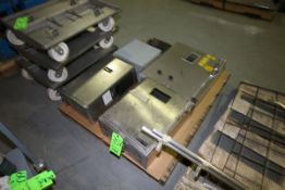 Pallet of Assorted S/S Electrical Boxes, (1) Allen-Bradley Safety Switch, (1) Industrial Air