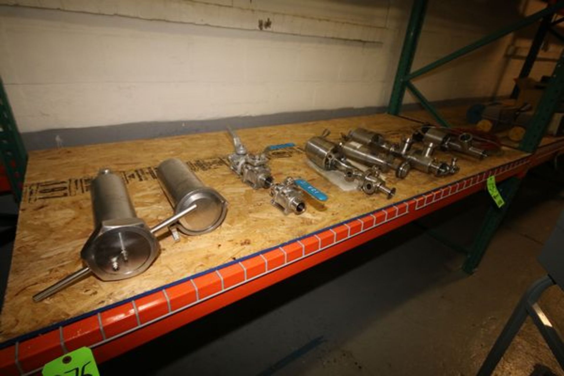Lot of Assorted Clamp Type Air Valves and Filters, Lot also Includes (3) Ball Valves - Image 2 of 2