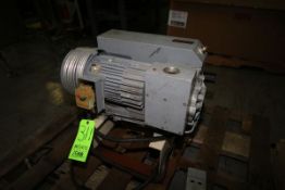 Rietschle Aprox. 3 HP Vacuum Pump, Type: KF 101 [01], 1700 RPM