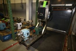 WCB 2 HP Positive Displacement Pump, M/N 6, S/N 138267, with 1 1/2" S/S Clamp Type Head, with 219