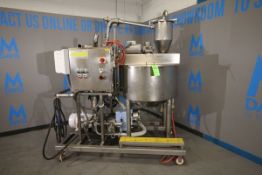 Chester-Jenson Aprox. 70 Gal. Processor Kettle, Model X70N2.5, S/N 9620-P, Built 1996, Rated 100 PSI