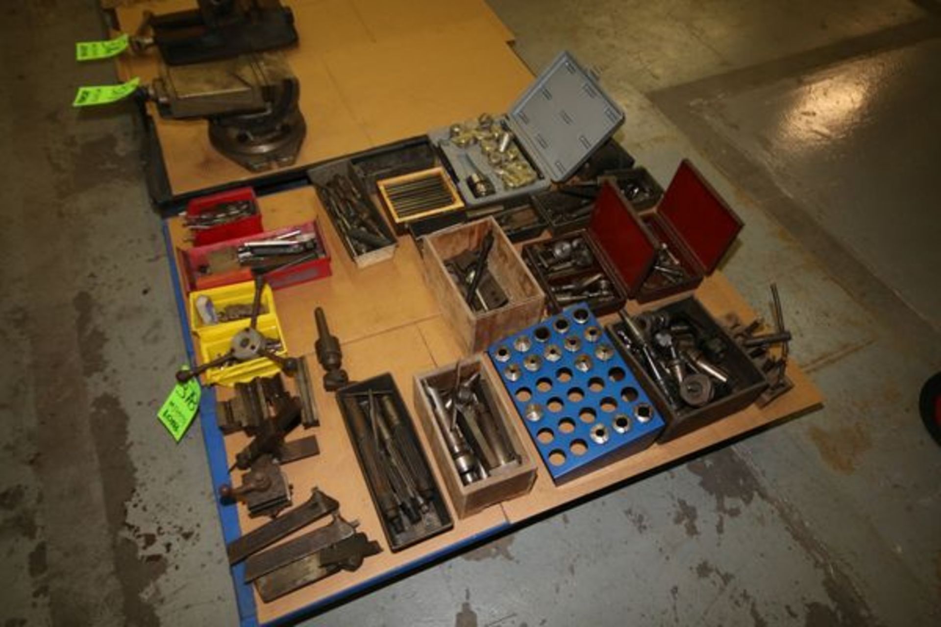 Lot of Assorted Machine Shop Parts, Including Drill Bits, Mills, Tool Holders, and Others - Image 2 of 2