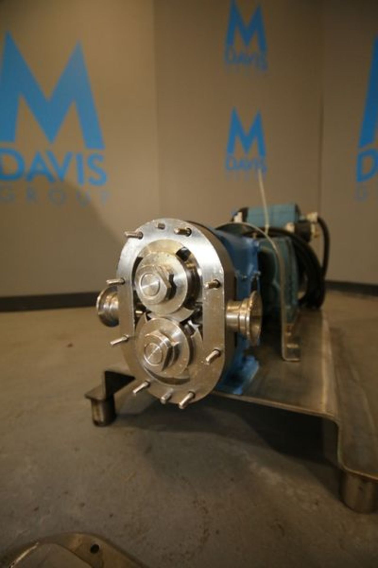 WCB 2 HP Positive Displacement Pump, Model 015, S/N 27686200, 1-1/2" Clamp-Type S/S Head, SEW 220/ - Image 3 of 4