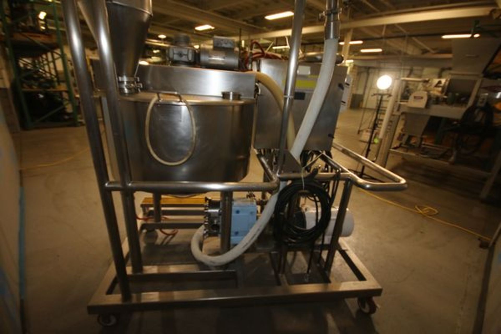 Chester-Jenson Aprox. 70 Gal. Processor Kettle, Model X70N2.5, S/N 9620-P, Built 1996, Rated 100 PSI - Image 6 of 7