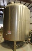 2006 Feldmeier Aprox. 2,000 Gal. Dome Top, Dome Bottom S/S Aseptic Processor, S/N S96206, Includes
