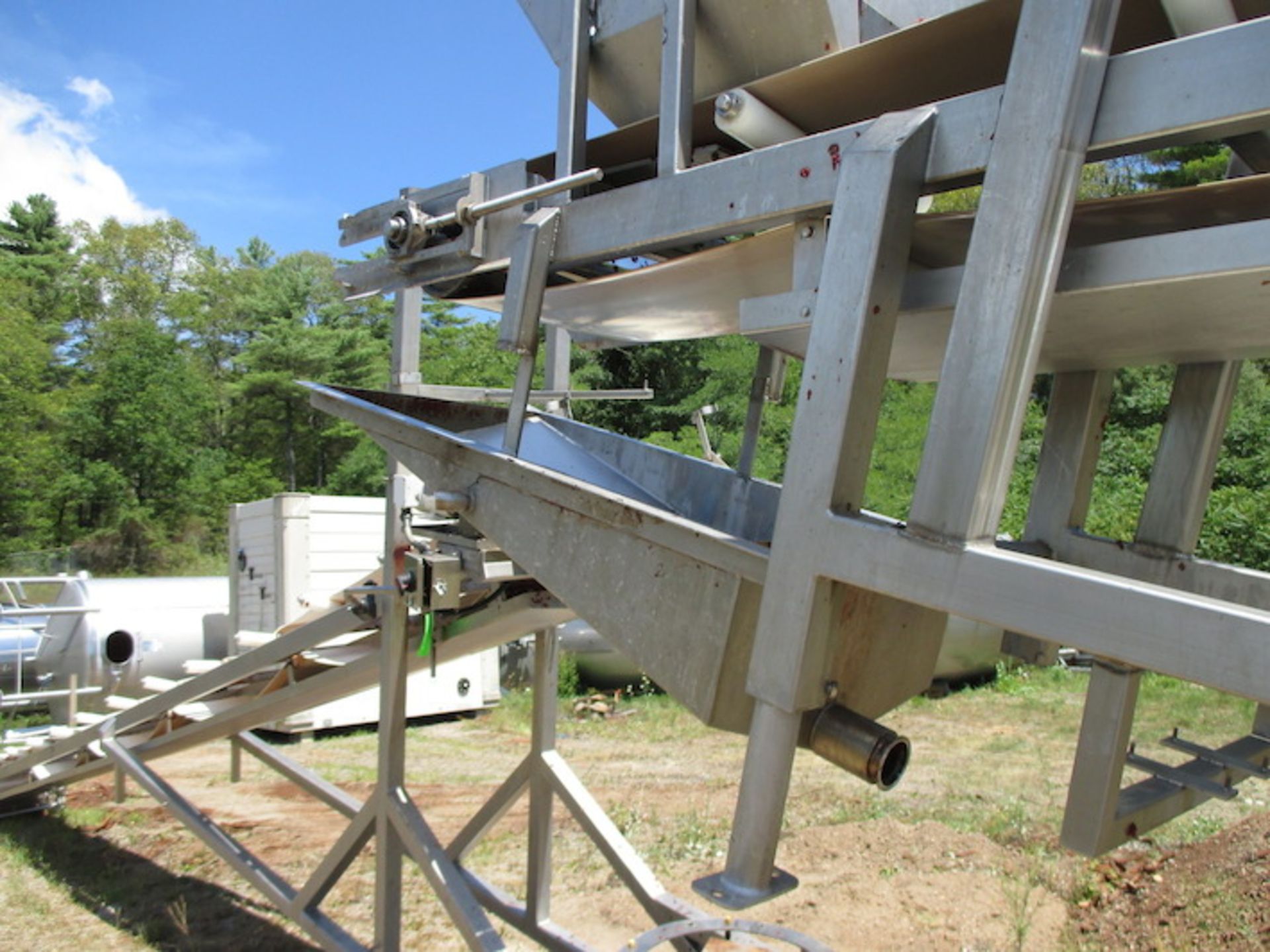 PPM Technologies Stainless Steel Incline Conveyor no Drive, 18? Wide Belt, Conveyor is Approx 53? in - Image 4 of 5