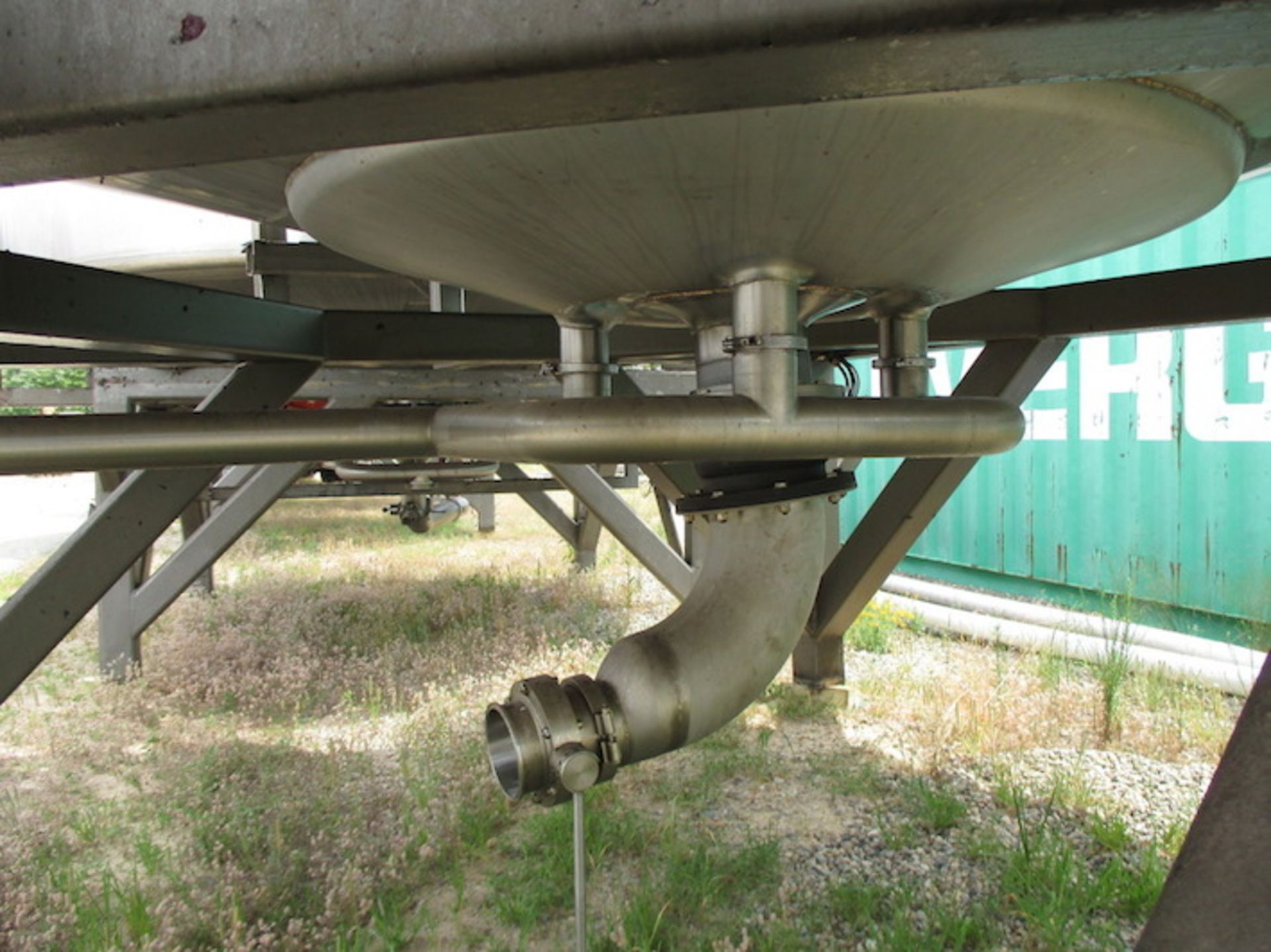 Feldmeier Open Top, Conical Bottom Single Wall Type 304 S/S Infusion Tank, 7.5 H.P. InvertaDuty 2-14 - Image 2 of 4