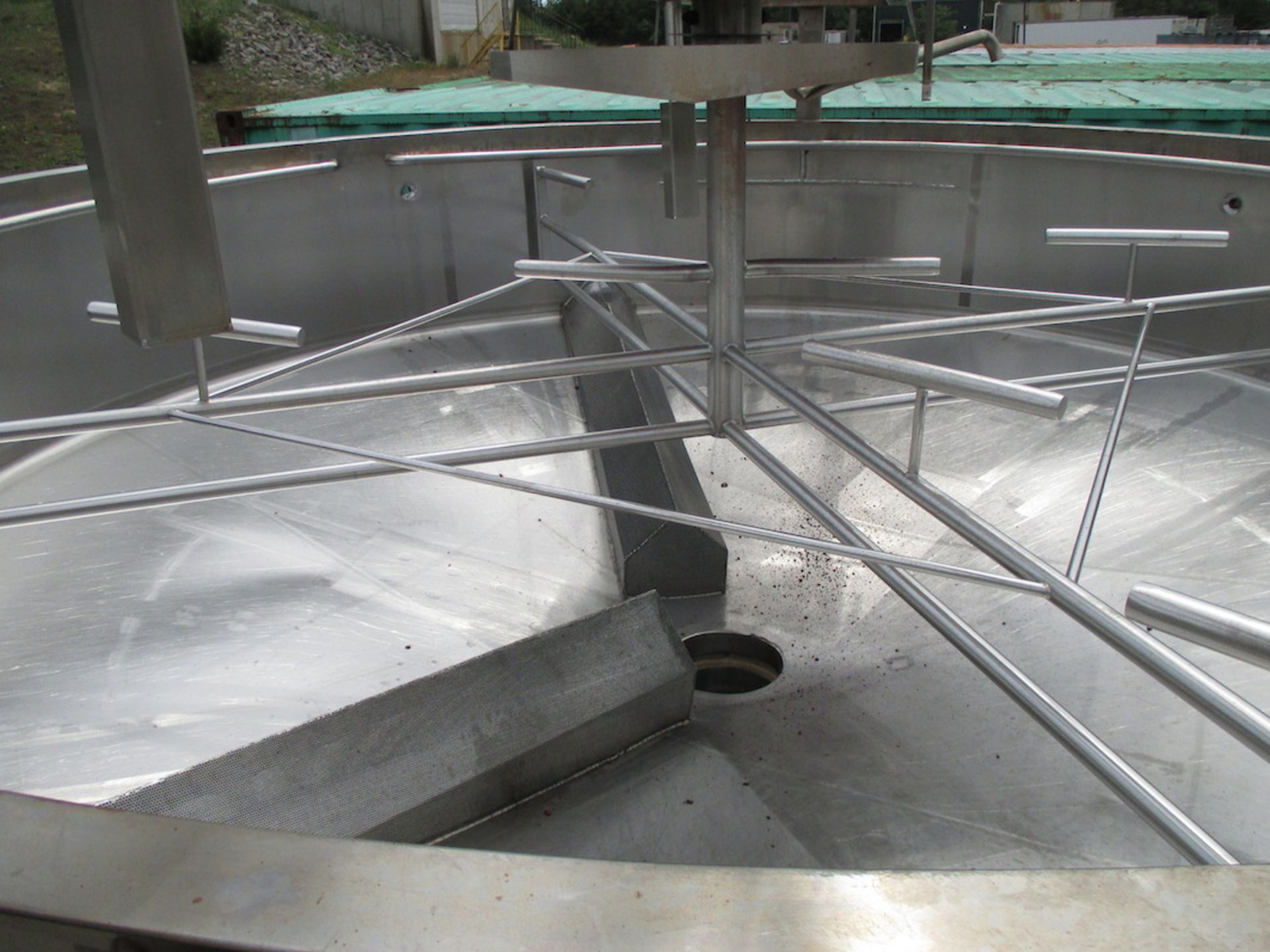 Feldmeier Open Top, Conical Bottom Single Wall Type 304 S/S Infusion Tank, 7.5 H.P. InvertaDuty 2-14 - Image 2 of 2