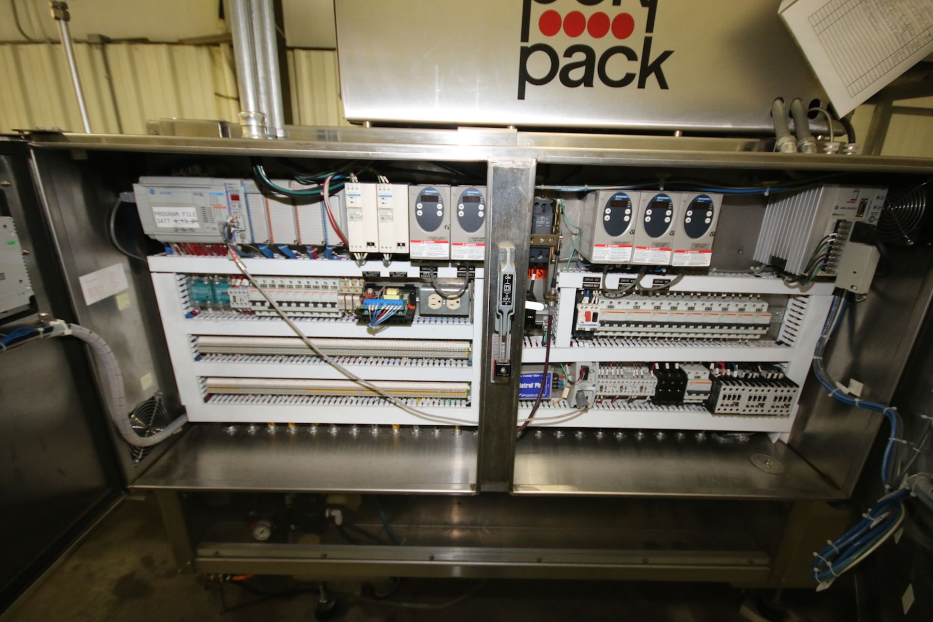 2008 Polypack All S/S Overwrapper/Shrink Wrap Tunnel, Model CFH 16-24-32VL, S/N 3477 (Set-Up to Ru - Image 11 of 20