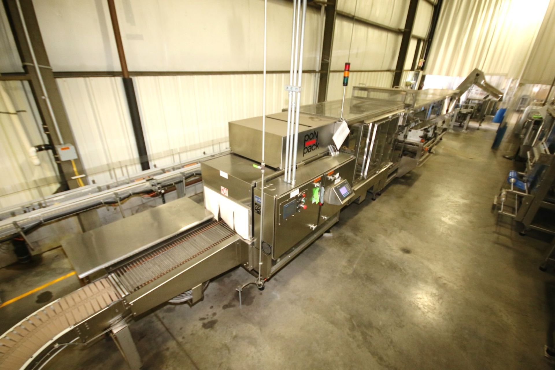 2008 Polypack All S/S Overwrapper/Shrink Wrap Tunnel, Model CFH 16-24-32VL, S/N 3477 (Set-Up to Ru
