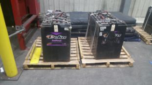 (2) Deka Fast Charge 36V Batteries New in 2014, Used Less Than 6 Months, 20 1/16” x 38 ¼” x 30 7/1