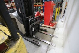 CROWN Stand Up Forklift, Model RD5220, S/N 1A321809, Long Reach Fork Extenders, Side Shift