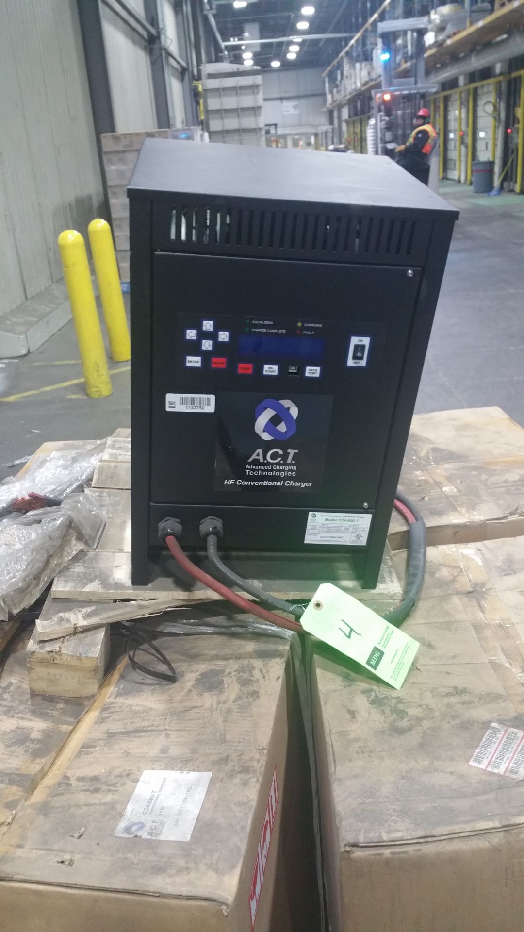 NEW ACT 24 600T 24V Battery Charger Tagged Lot 4 (Located in Indiana)