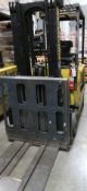 HYSTER, 3 Stage Mast Forklift, Model E50XM, 3,700lbs Capacity, Equipped with LORAN Push Pull Slip