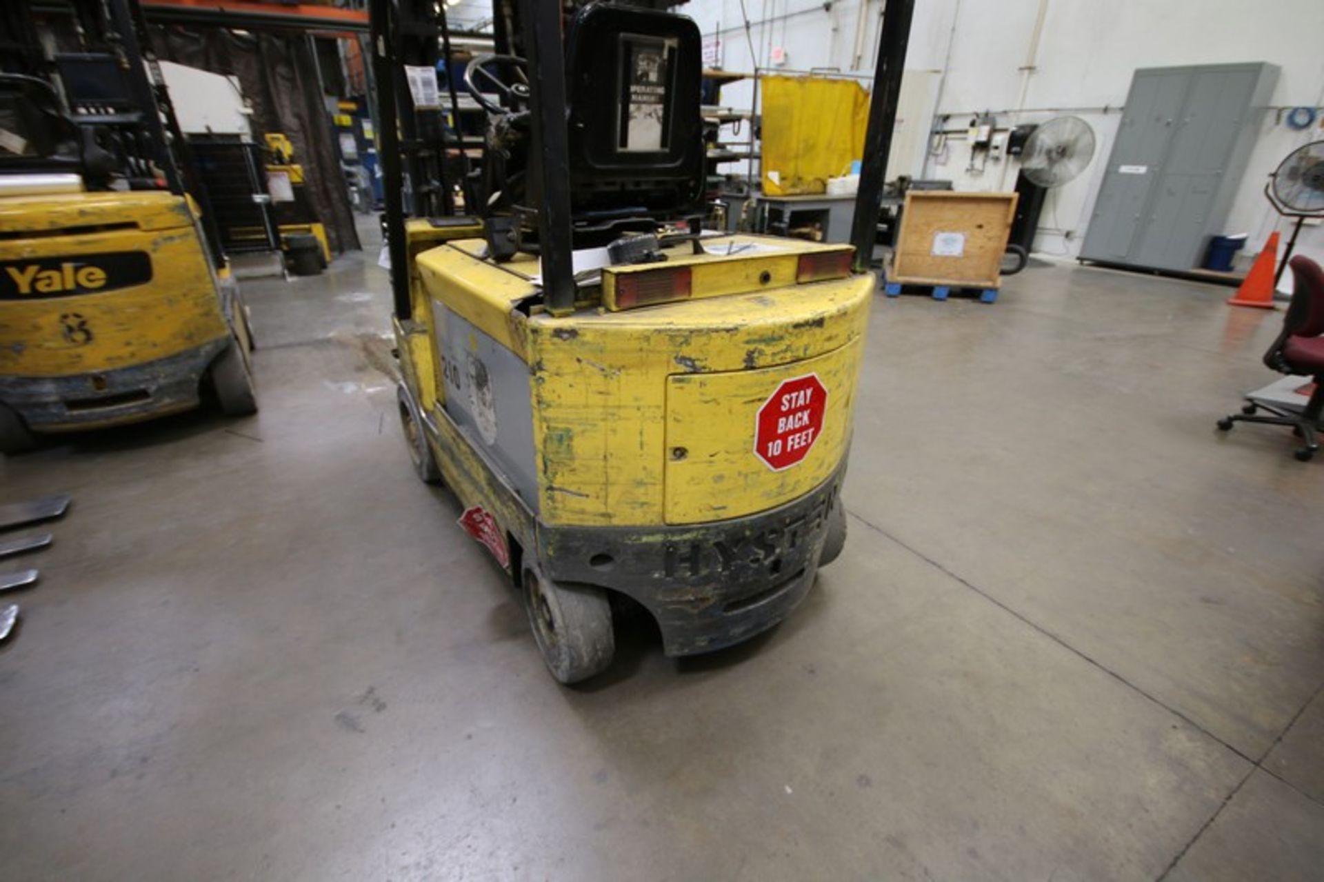 HYSTER, 3 Stage Mast Forklift, Model E50XL, 3,700lbs Capacity, S/N C108V21226R, Equipped with - Image 6 of 9