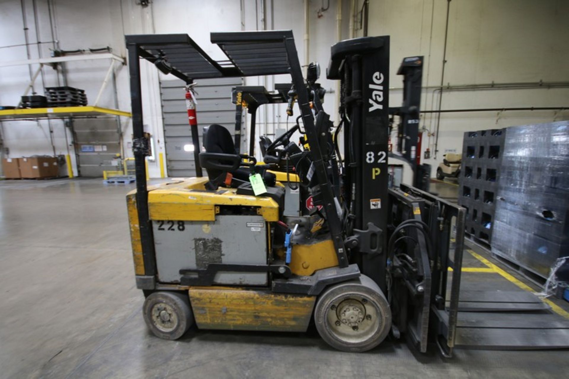 YALE, 3 Stage Mast Forklift, Model ERC060, S/N E108V08486V, 4,750lbs Capacity, 187.8 inch Load - Image 2 of 11