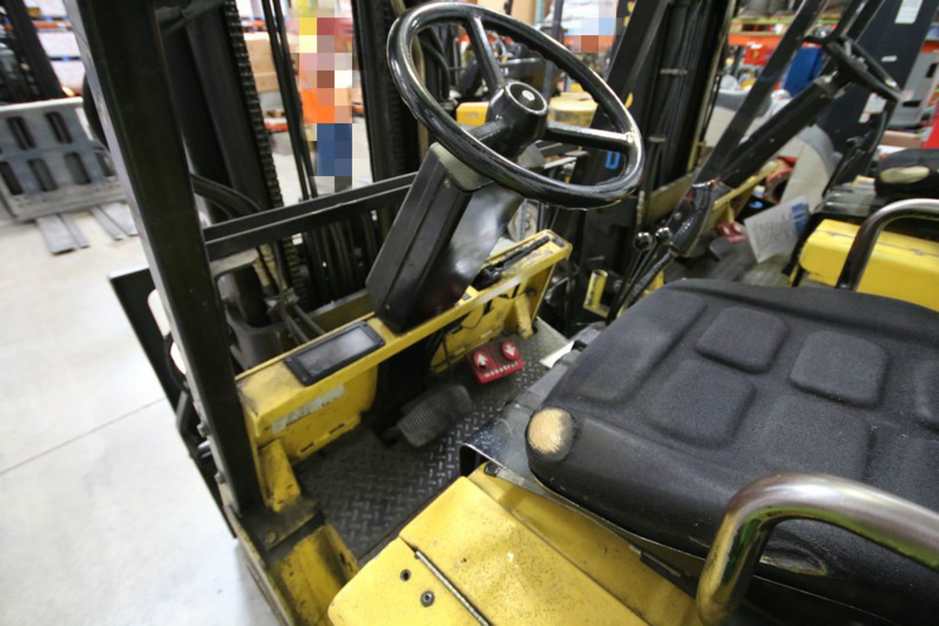 HYSTER, 3 Stage Mast Forklift, Model E50XM, S/N C108V21231R, 3,700lbs Capacity, Equipped with - Image 5 of 6