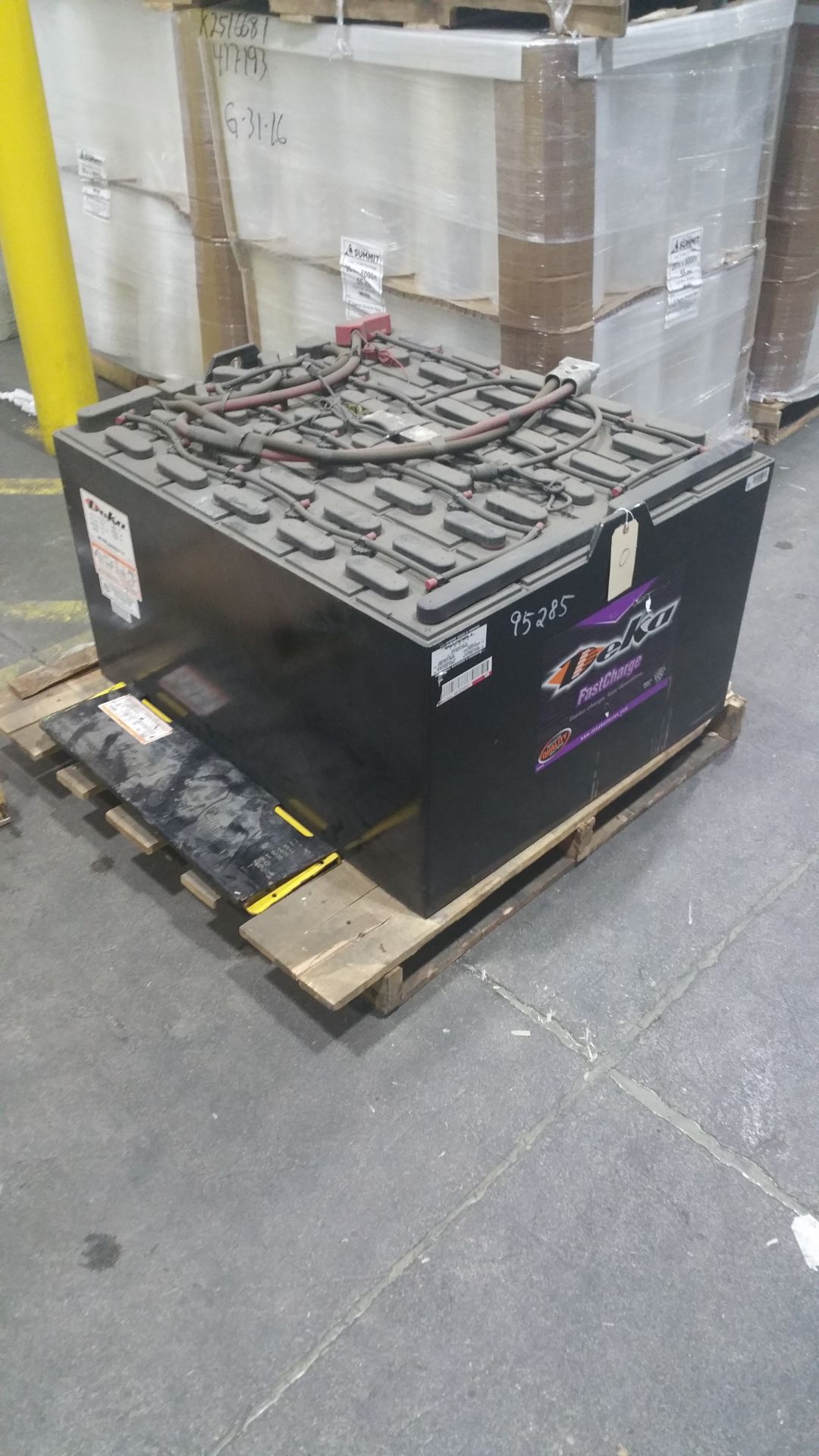 NEW Deka Fast Charge 48V Battery, Never Installed, 33” x 38” x 22”,Tagged lot 9 (Located in Indi