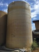 10,000 Gallon Poly Water Storage Tank, Approx. Dimensions 12' W x 18' H